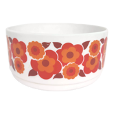 Lotus salad bowl Arcopal 70s diameter 21cm