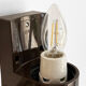 Pair of wall sconces for bathroom Finland 1960