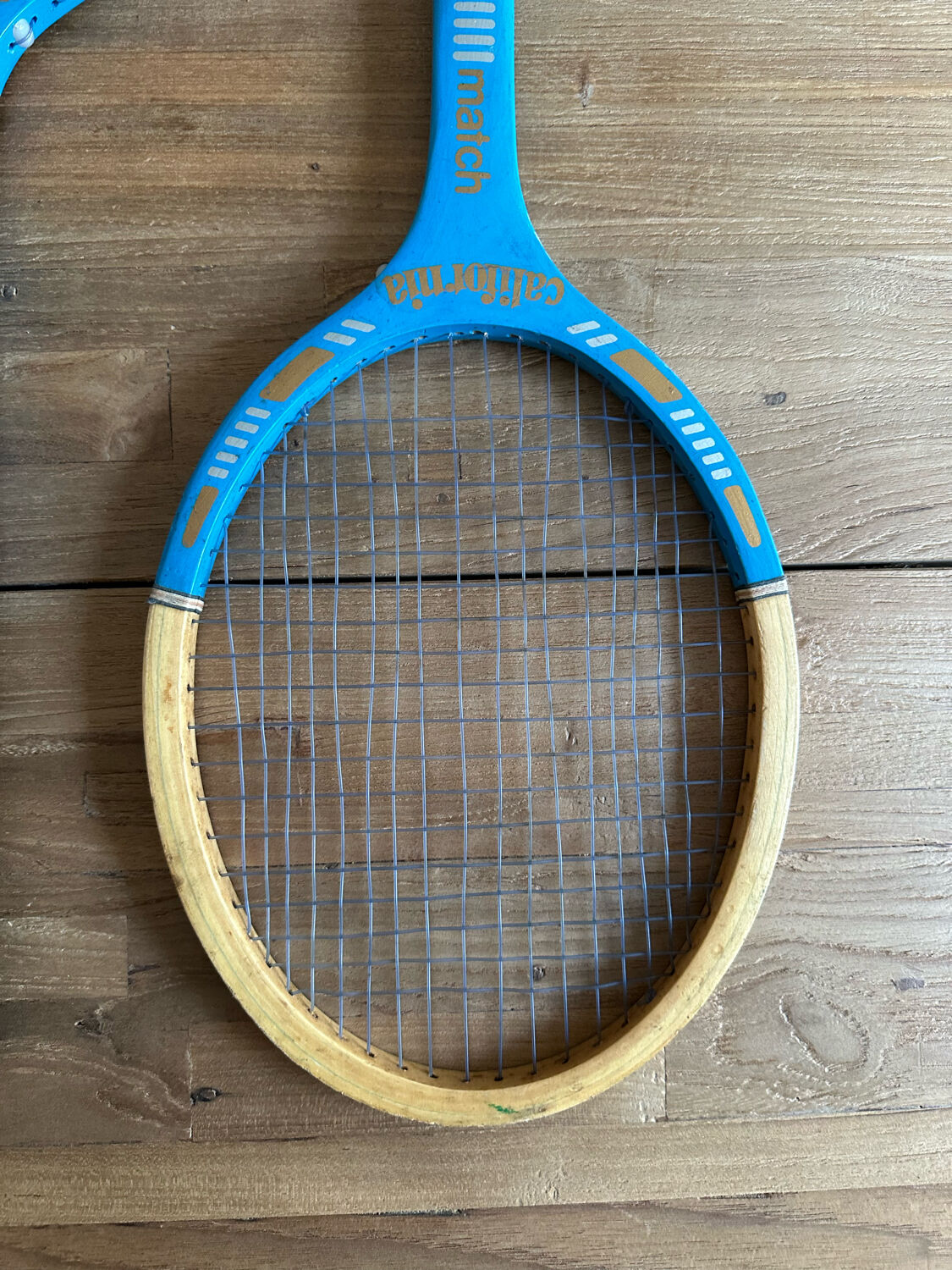 Wooden tennis rackets