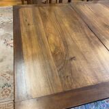 Walnut leaf table, Jacob legs