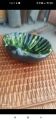 Ceramic ashtray or trinket dish in the shape of a seashell