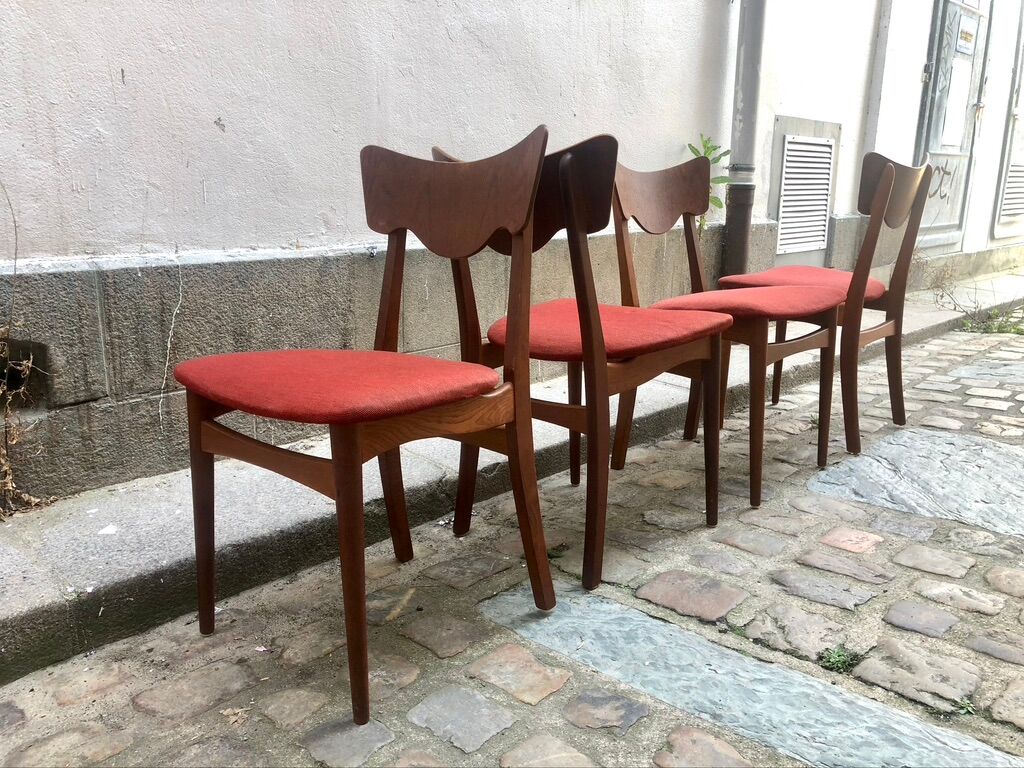 Chaises scandinaves vintage