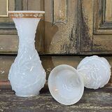 Pair of opaline vases early 20th century