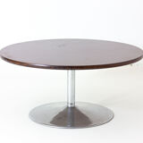 Round coffee table by Arne Jacobsen for Fritz Hansen, 1975