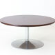 Round coffee table by Arne Jacobsen for Fritz Hansen, 1975