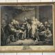 18th-century engraving: THE VILLAGE BRIDAL WOMAN by Greuze and Flippart