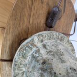 Lampe vintage en grès/ maison Biot tanagra