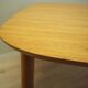 Table en frêne, design danois, années 1960, designer : Gunnar Falsig, fabricant : Holstebro Möbelfabrik