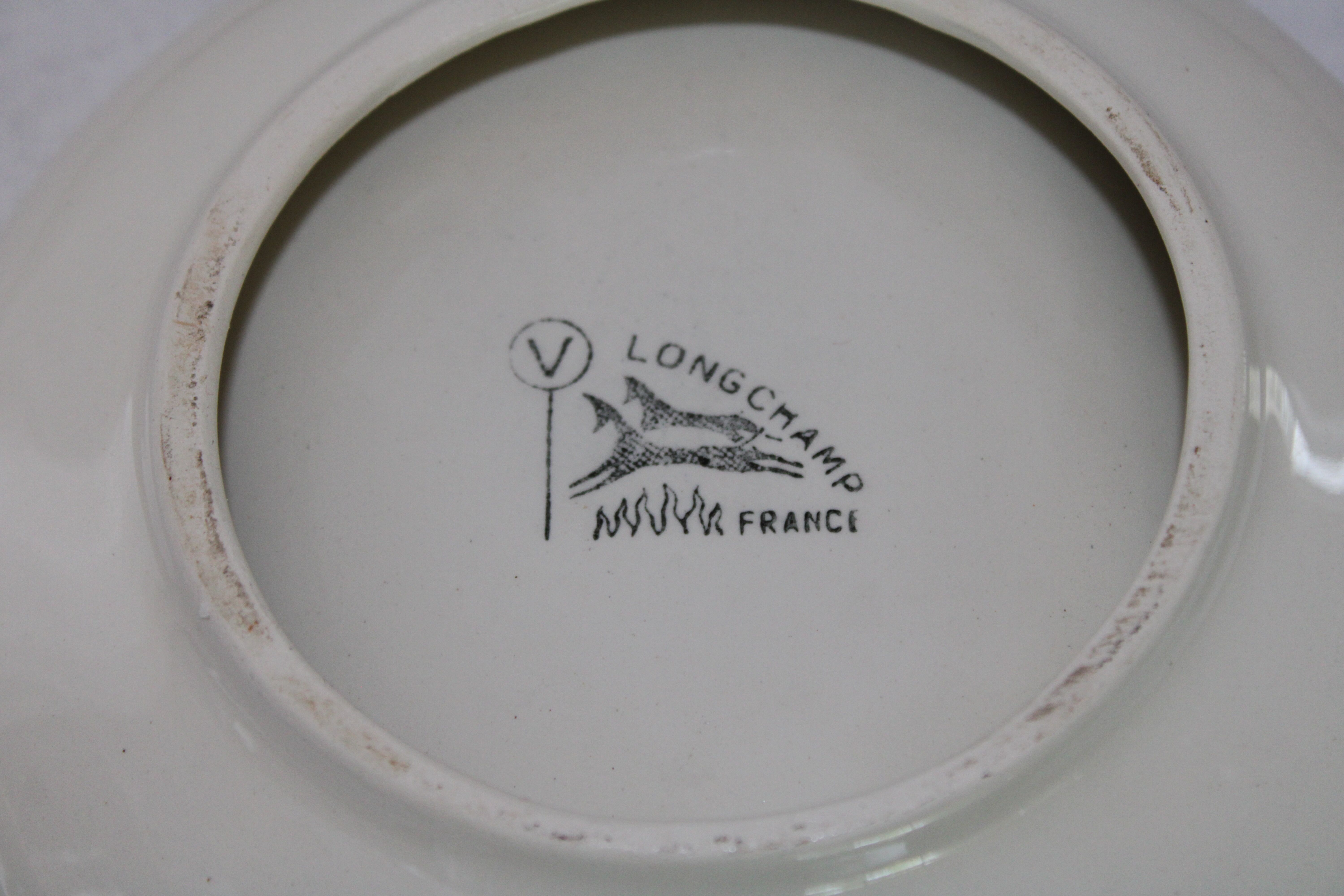 Vintage advertising ashtray HAIG whisky Longchamp