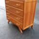 Commode vintage chêne doré 1950