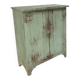 Parisian buffet 1900 greenish-blue patina