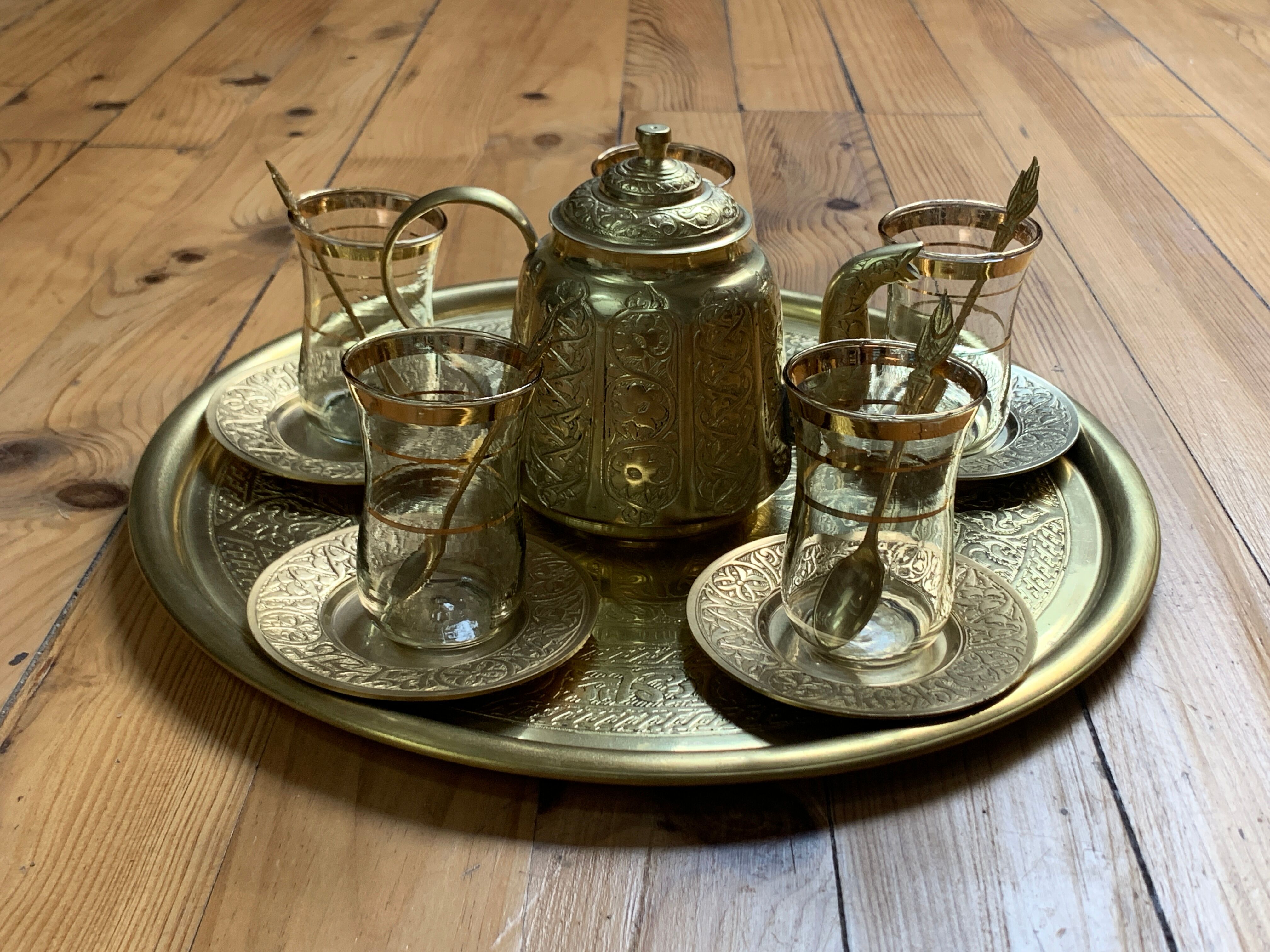 Moroccan tea service