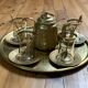 Moroccan tea service