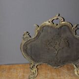 Ecran de Cheminée Louis XV en bronze fin XIX