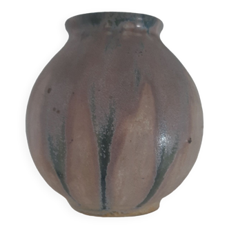 Small stoneware vase by Charles Greber