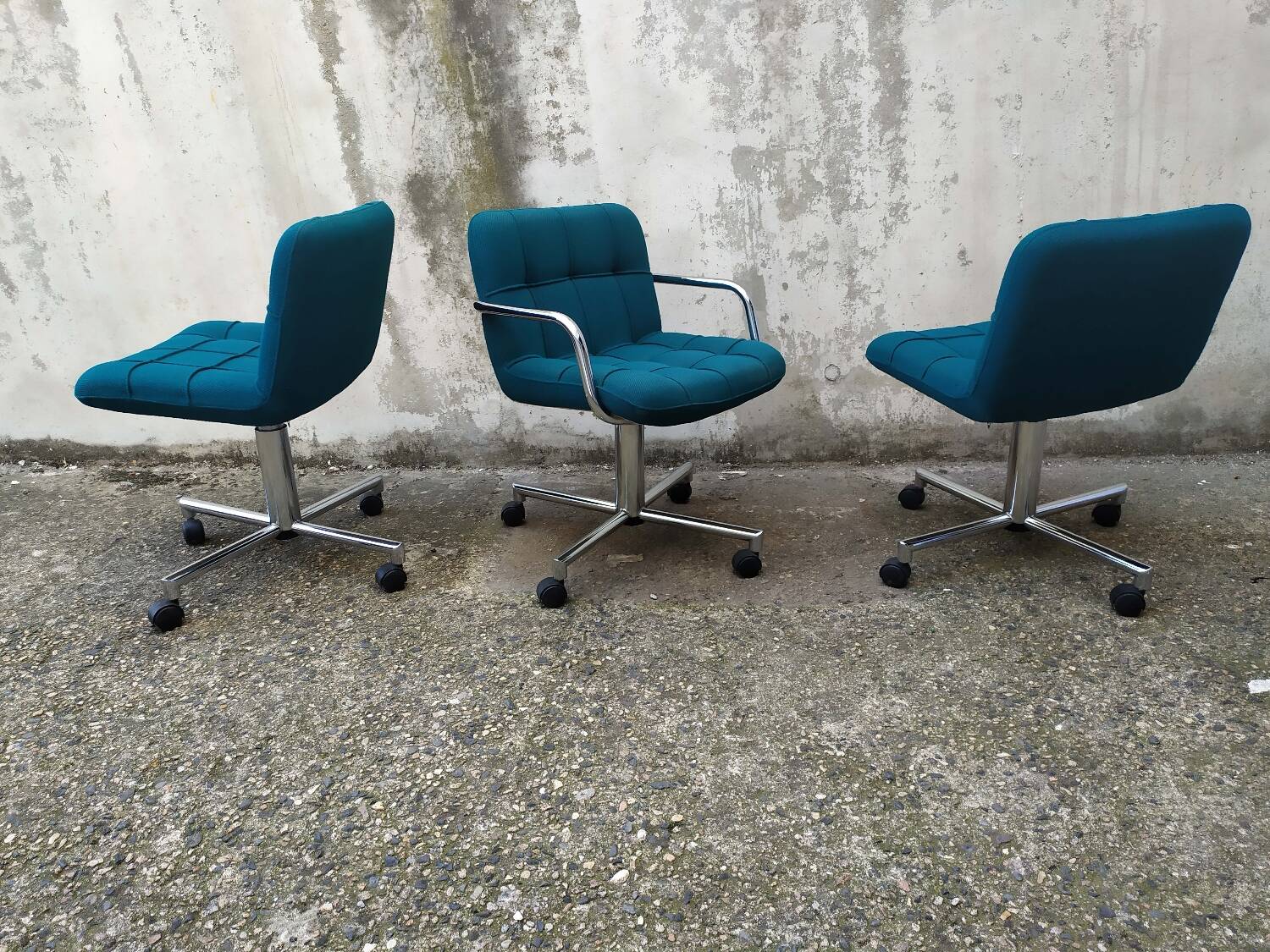 Fauteuils bureau Airborne vintage