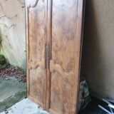 Double antique closet doors