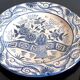 Antique plate 23.5 cm with Japonese decoration.