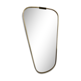 Vintage free-form mirror - 50x25cm