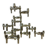 Grand chandelier XL de Fritz Nagel & Ceasar Stoffi et fabriqué par BMF nagelkandelaar des années 1960