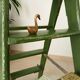 Antique wooden painter's stepladder