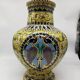 Vase En Majolique Art Nouveau