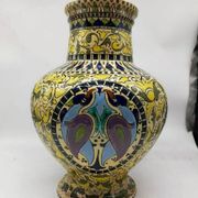 Vase en majolique Art Nouveau