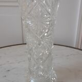 Moulded glass vase 50s
