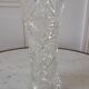 Vase en verre moulé années 50