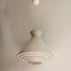 1960s Milk Glass Pendant Light