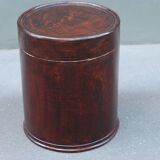 1970s curved wooden side table