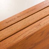 Poul Cadovius free standing wall unit for Cado, 1960s