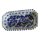 Handcrafted glazed ceramic bowl