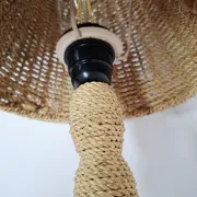 Rope lamp brutalist style