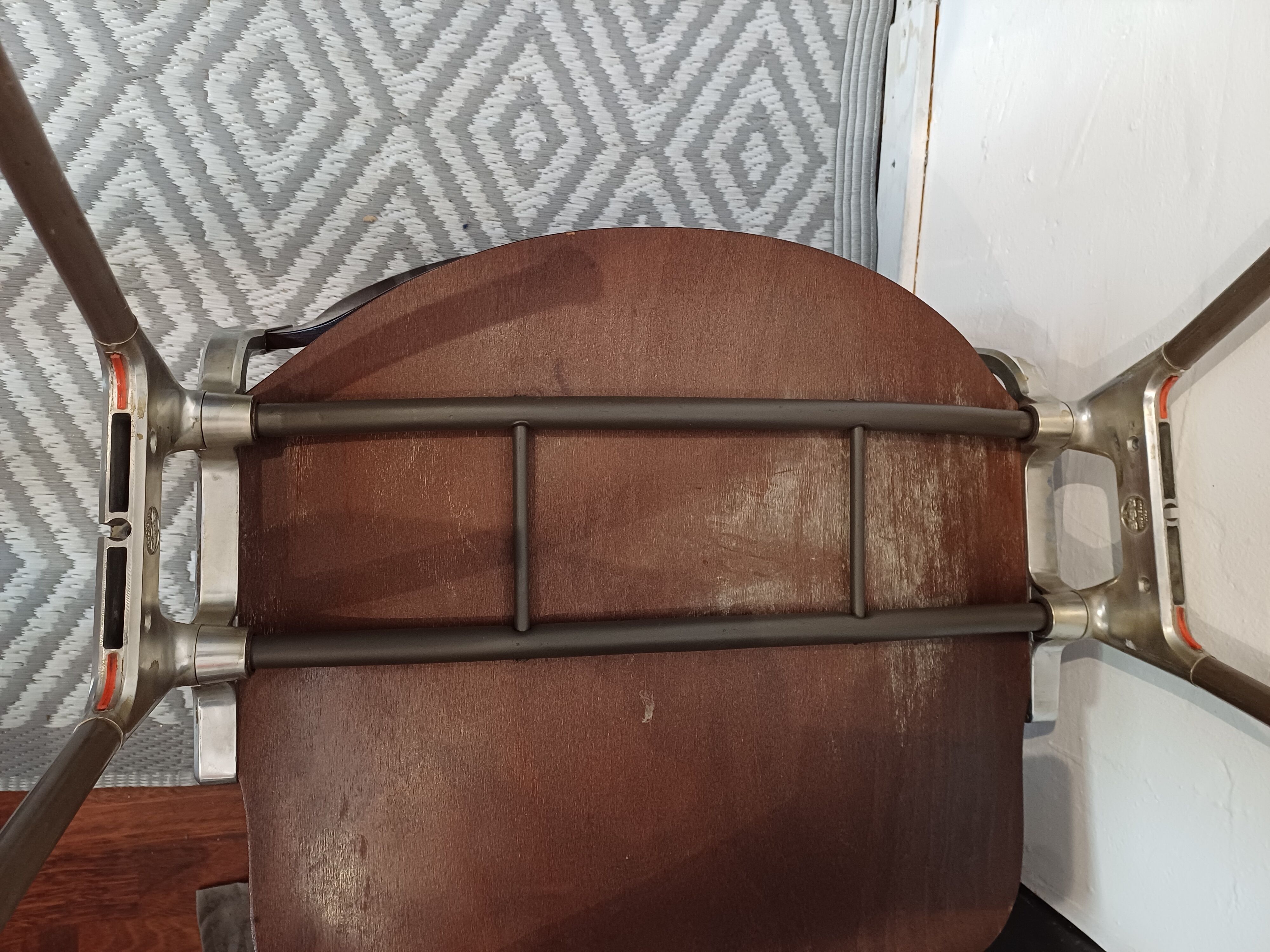 Set of 2 office chairs DSC 106 design Piretti for Castelli, 1965