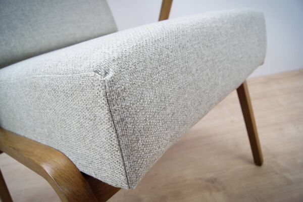 Fauteuil de Selman Selmanagic pour VEB Deutsche Werkstätten Hellerau, 1950