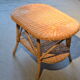 Table basse en rotin