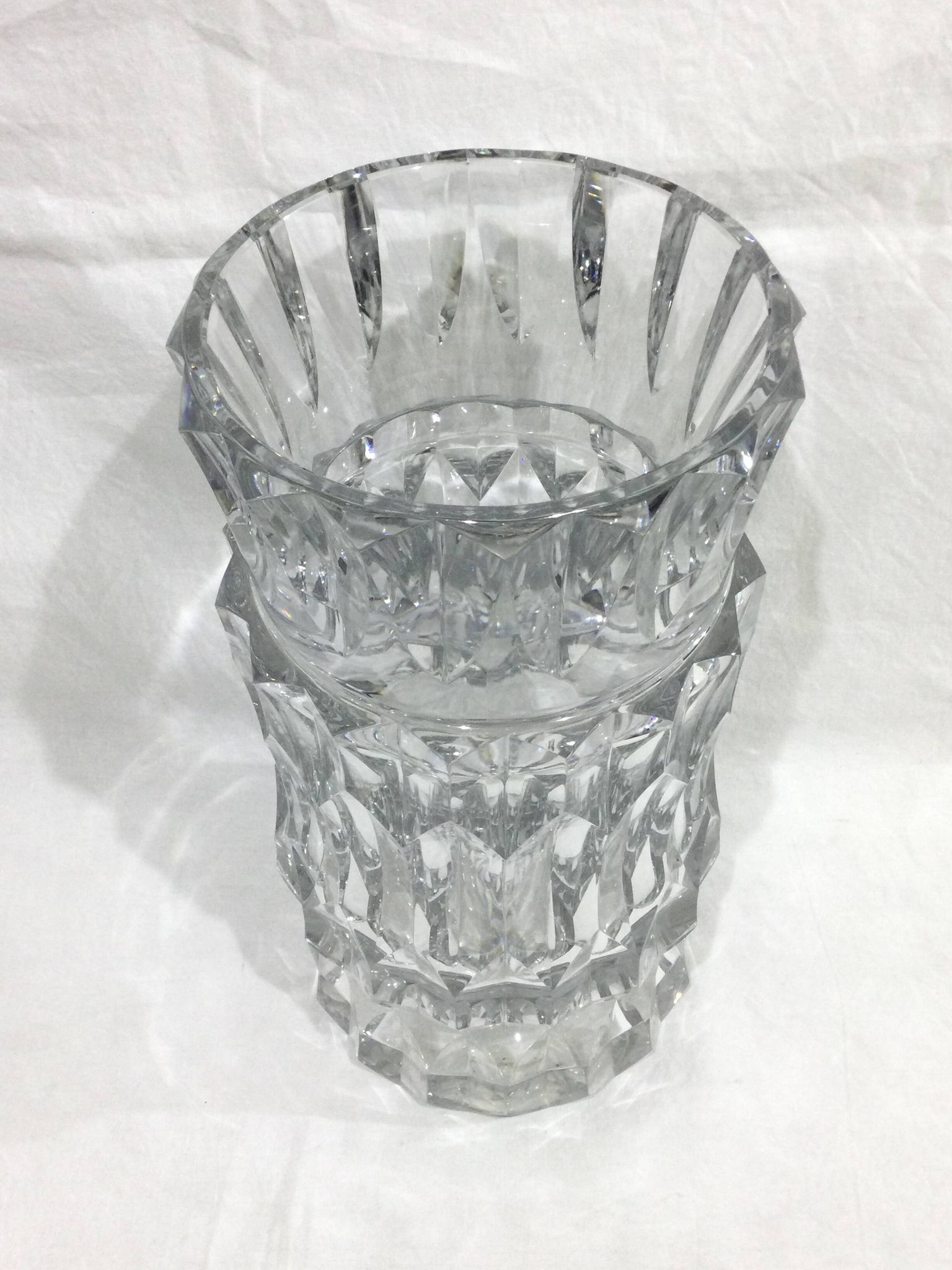 Baccarat - grand vase en cristal