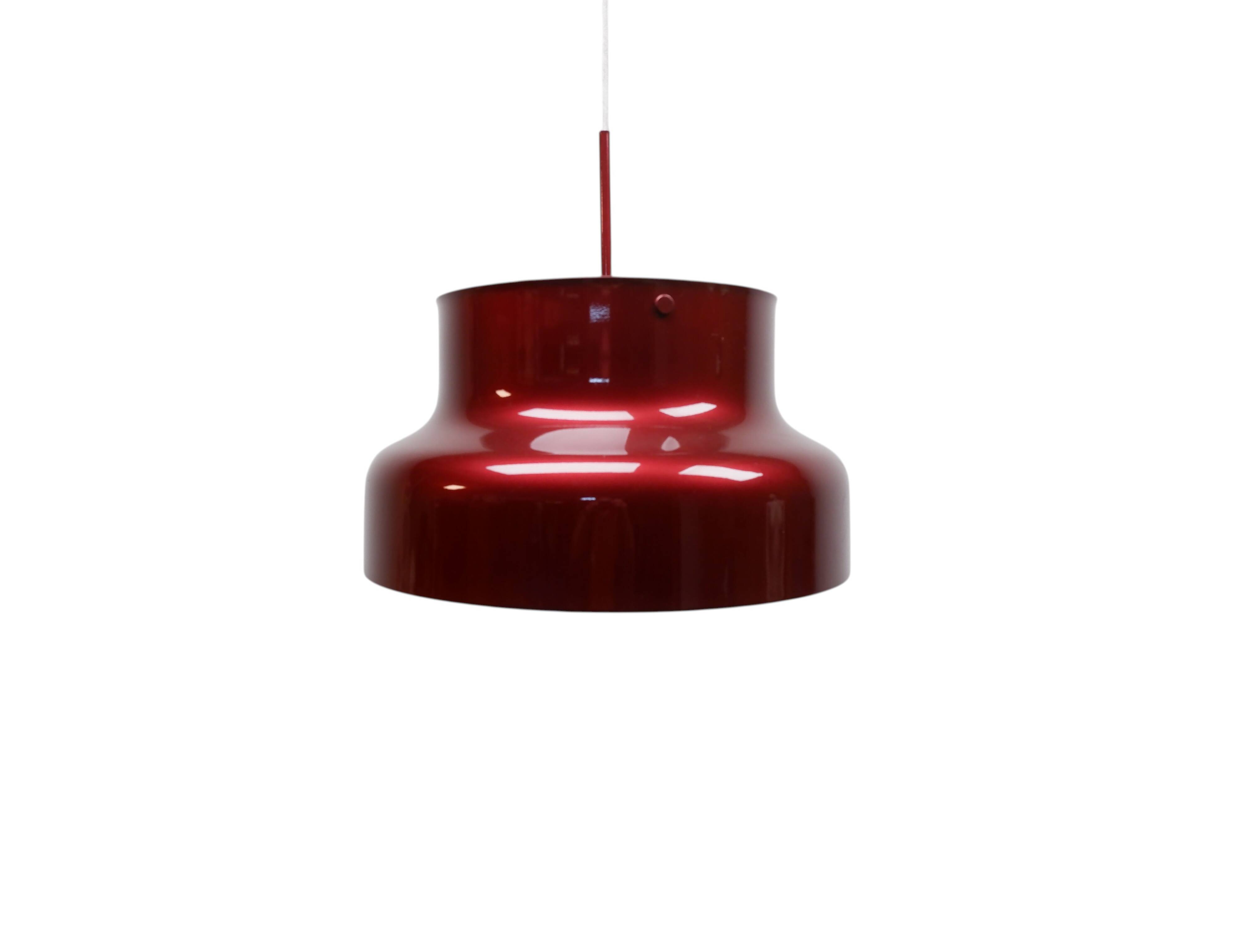 Bumling hanging lamp by Atelje Lyktan, 1970s