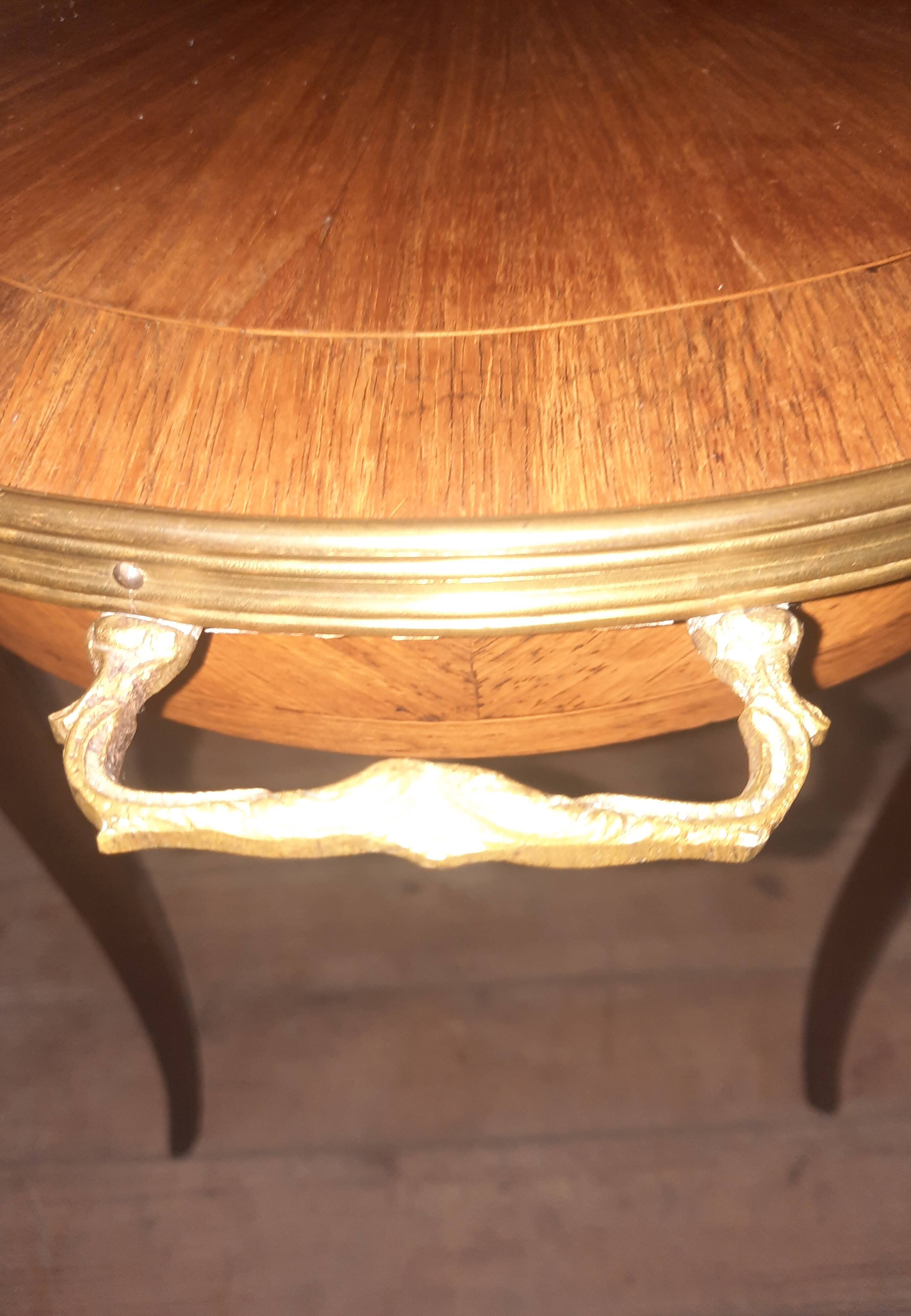 Two-tier dessert stand, 1900 Louis XV style.