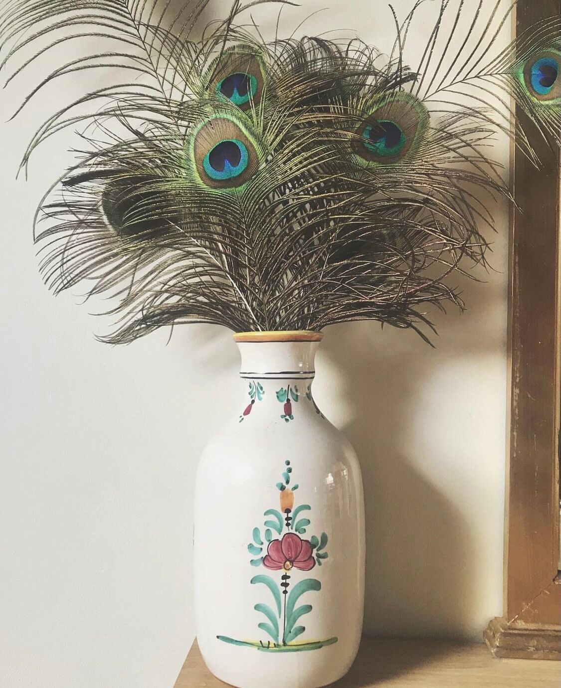 Hand-painted vase