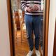 Miroir biseauté en bois