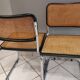 Suite de 6 chaises modèle Cesca B32 par Marcel Breuer vintage 1993