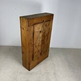 Authentic mountain cabinet furniture, jam maker, folk art, Savoie