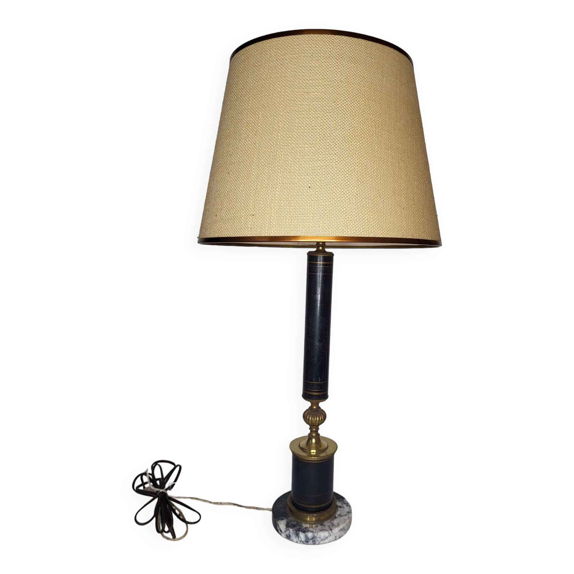 Lampe colonne de style Carcel, Empire