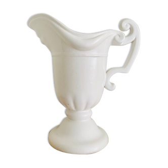 Ceramic white vase