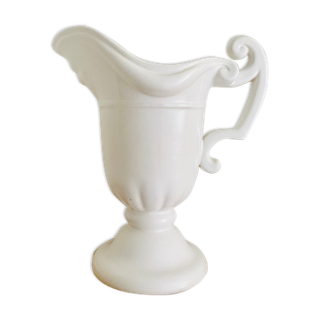 Vase blanc céramique