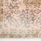 7x10 Pumpink Orange Large Vintage Rug 204x296Cm