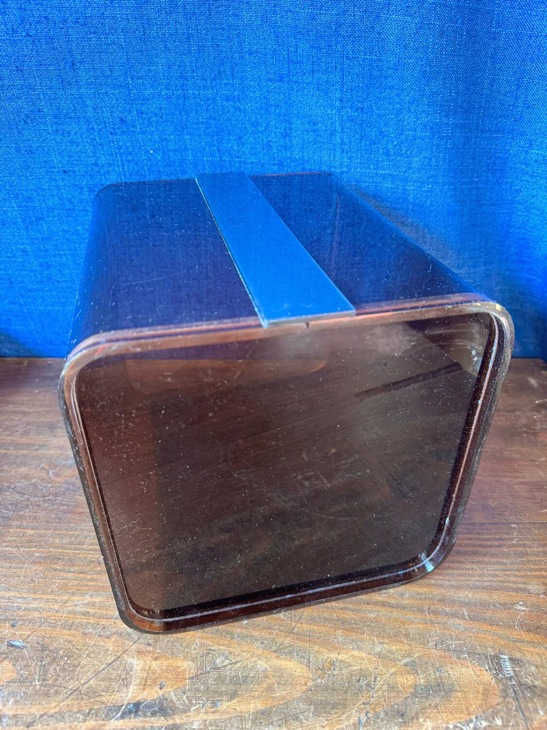 Vintage paper bin by Michel Dumas for Roche Bobois (1970)