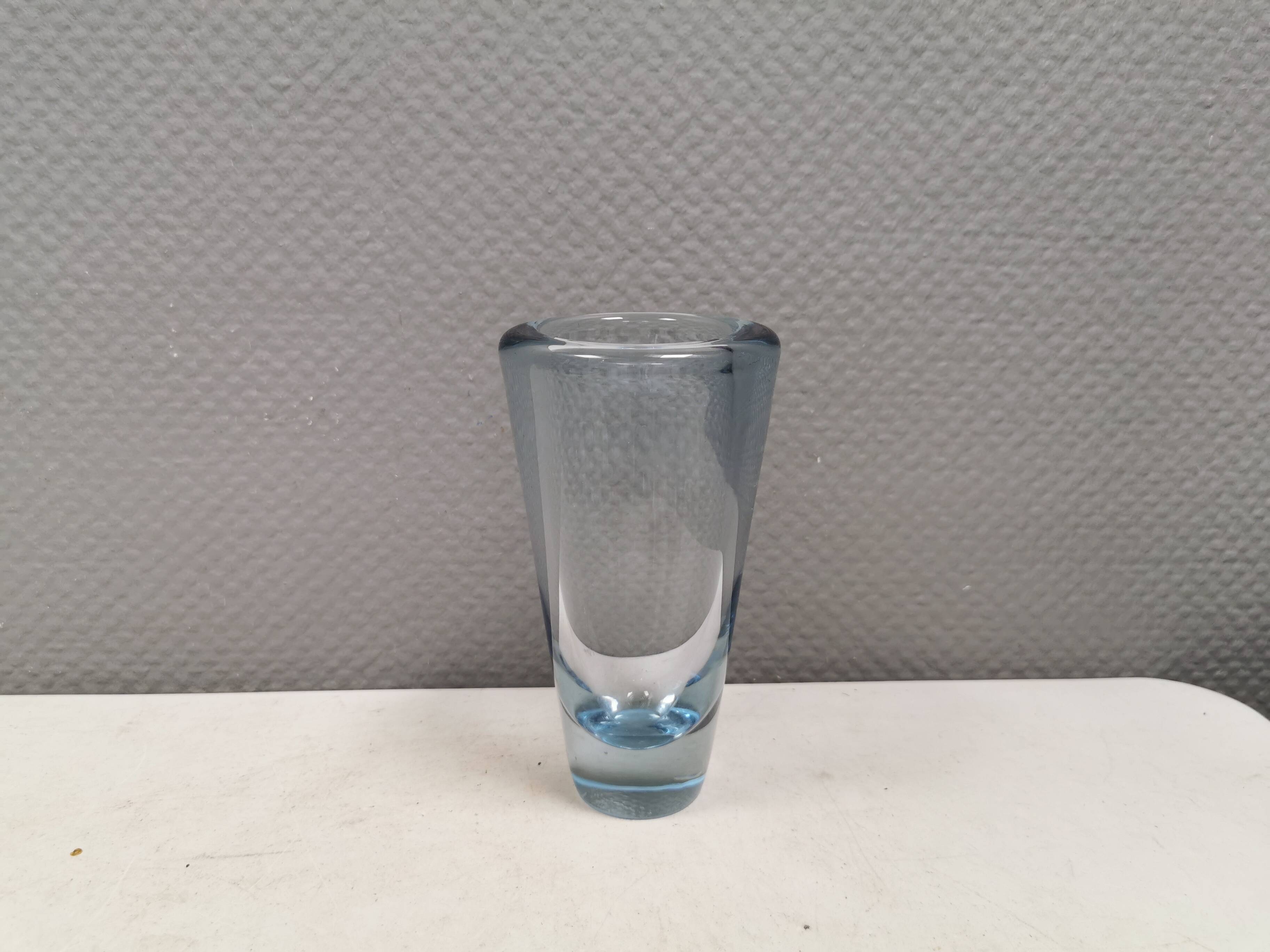 Vase from Holmegaard Denmark, designed by Per Lütken in 1961.